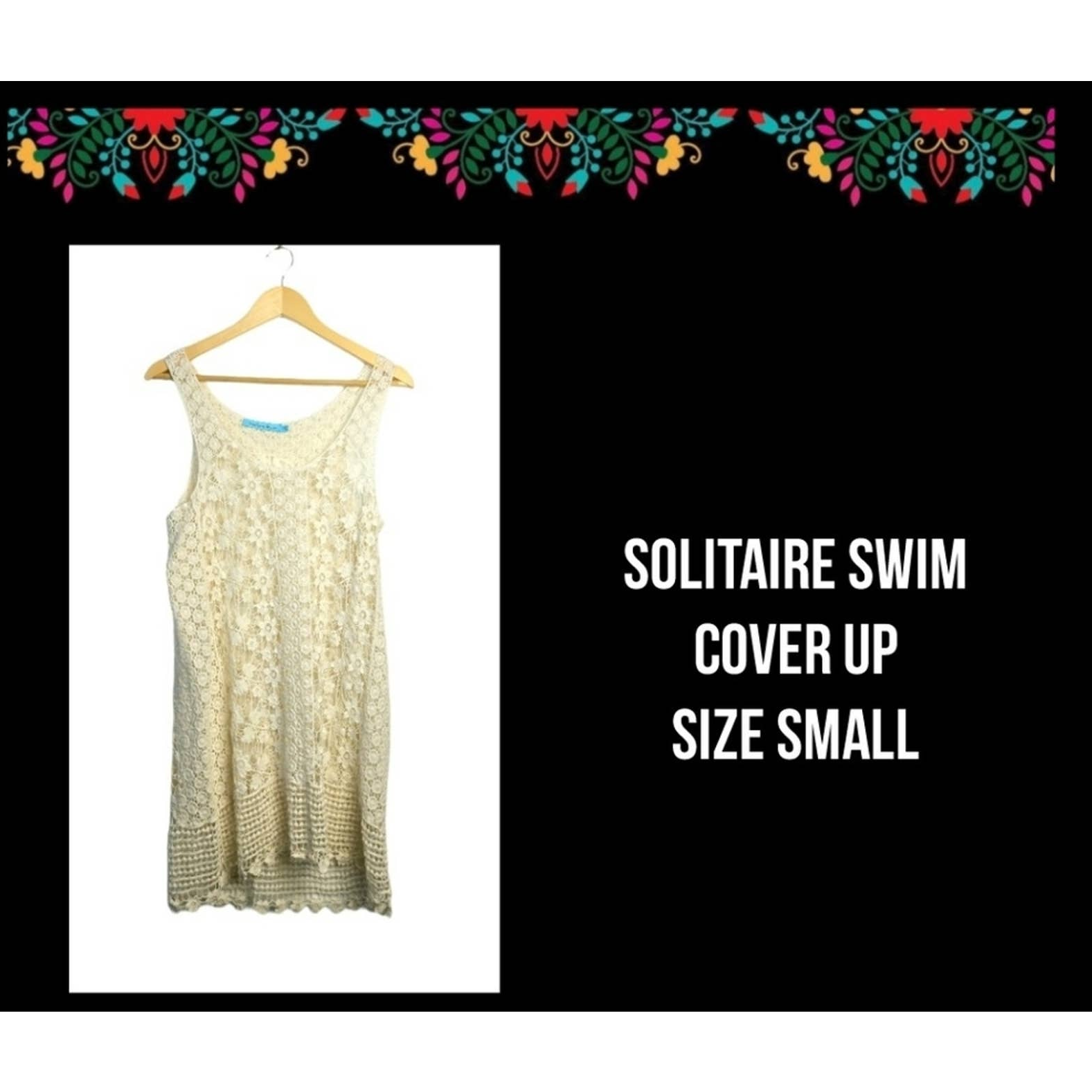 Solitaire Swim Swim Cover Up